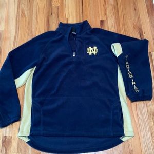 Norte Dame 1/4 zip pullover